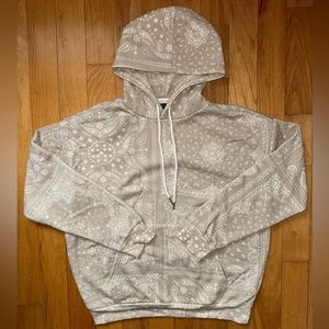 Men’s Forever 21 Bandana Print Hoodie